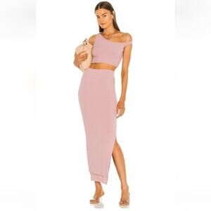 Alix NYC Skirt Set Monroe Crop Tank Melrose Skirt In Orchid Size Small NWT